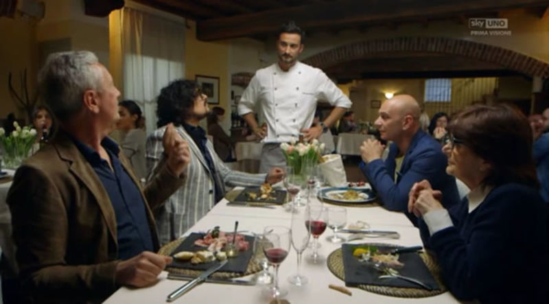 Alessandro Borghese 4 ristoranti estate barcella salame muffa