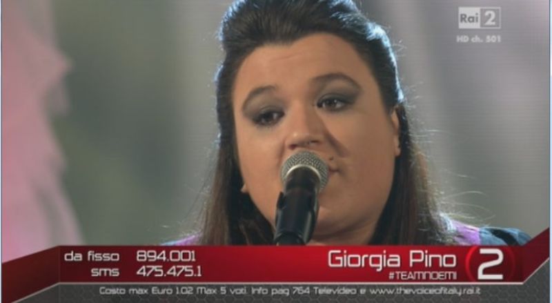 Giorgia Pino a The Voice 2 - 14MagGiorgiaPino