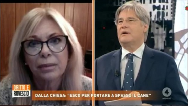 Dritto e rovescio diretta 19 marzo rita dalla chiesa