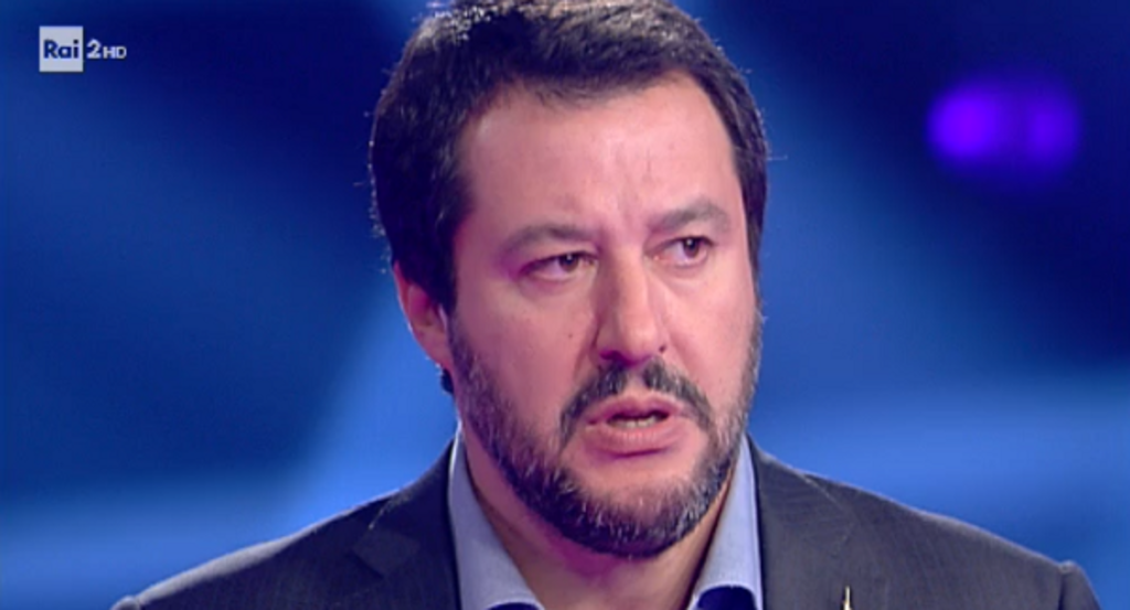 Porta a Porta - duello Renzi-Salvini Rai 1