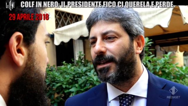 Le Iene Show Diretta 22 ottobre - Roberto Fico querela Le Iene e perde