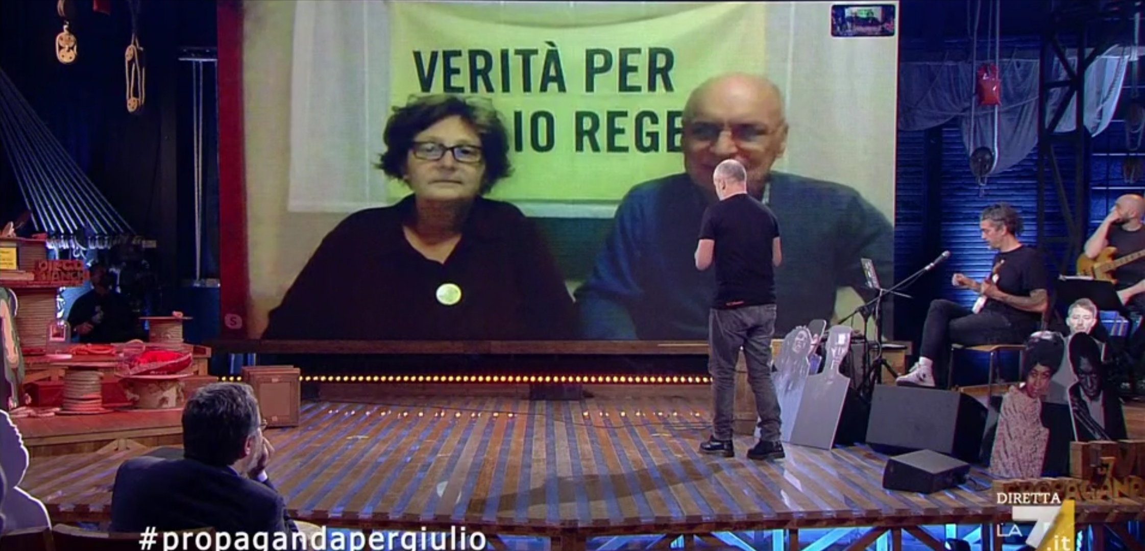 Propaganda live genitori Regeni copertina