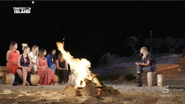 temptation island 8 diretta 16 settembre falò donne