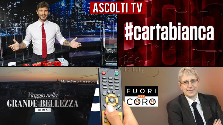 Ascolti TV martedì 12 gennaio 2021