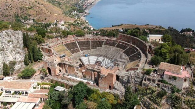 Linea Blu 2 ottobre teatro antico taormina