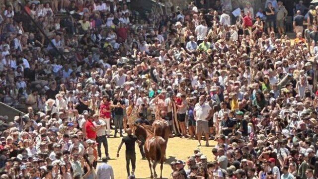 Palio di Siena 2023 La7