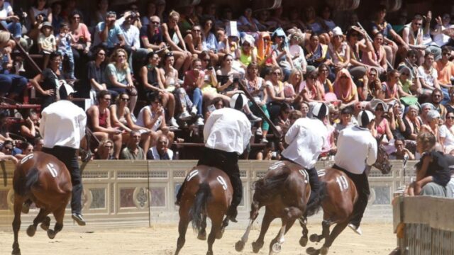 Palio di Siena 2023 telecronisti