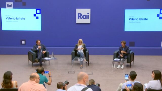 Domenica In 2023 conferenza stampa Mara Venier