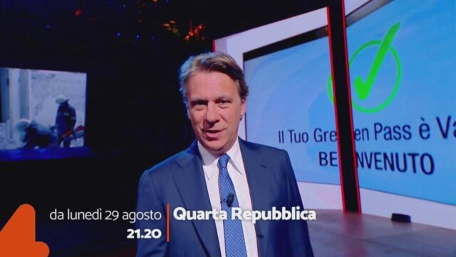 Quarta Repubblica 4 settembre ospiti