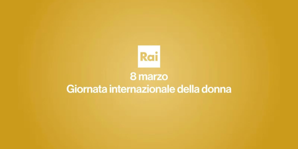 Giornata internazionale della donna 2024 Rai