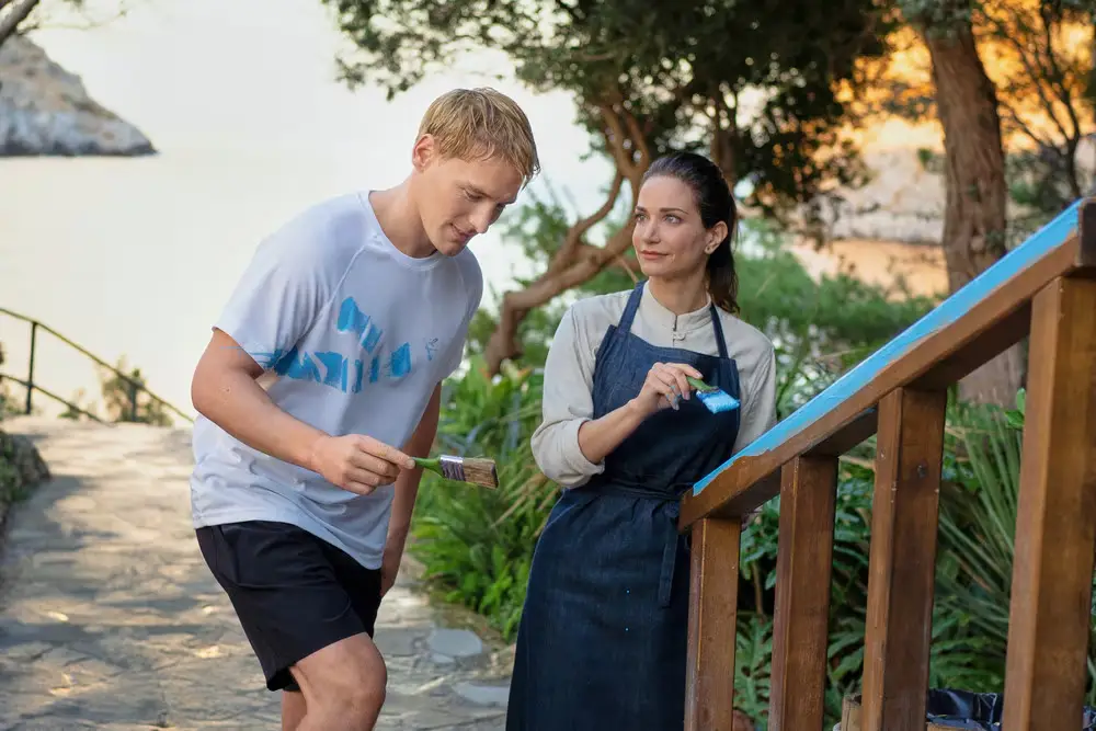 Il velo nuziale La luna di miele in Grecia film dove è girato