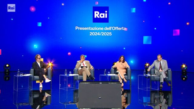 Parterre ospiti presentazione Rai