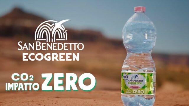 Pubblicità Acqua San Benedetto Ecogreen