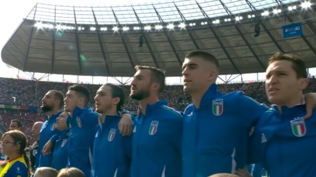 Italia-Israele Nations League telecronisti