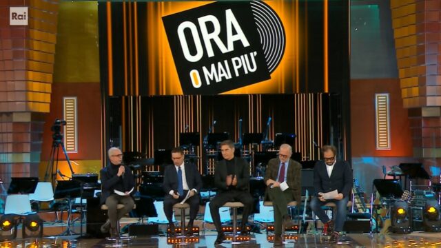 Ora o mai più 2025 conferenza stampa ospiti