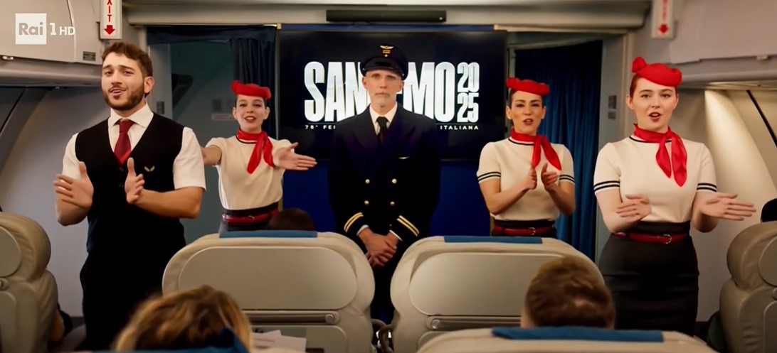 Festival di Sanremo 2025 pubblicità