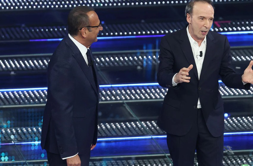 Sanremo 2025 Roberto Benigni monologo